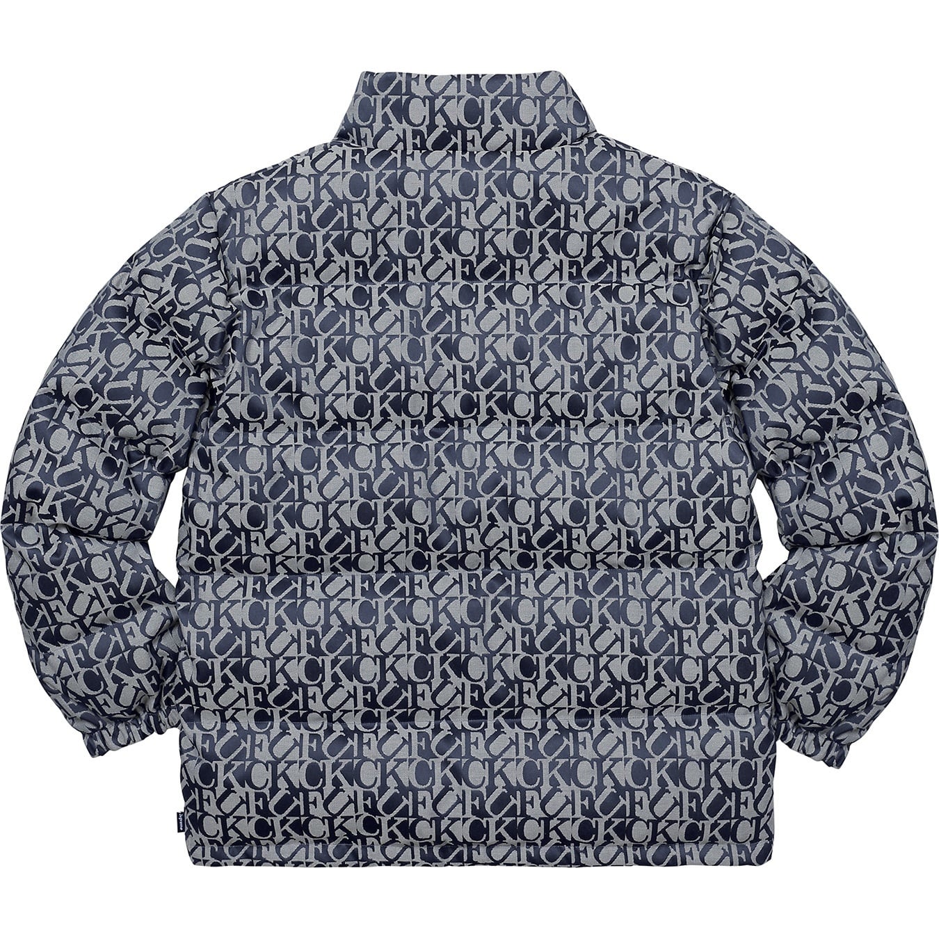 Fuck Jacquard Puffy Jacket view 10